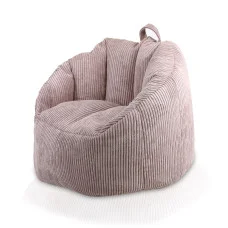 Bean Bag Simone sztruks, pink